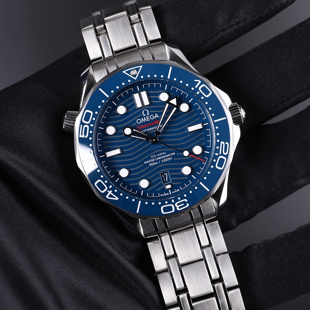 omega 300m blue